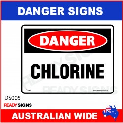 DANGER SIGN - DS-005 - CHLORINE
